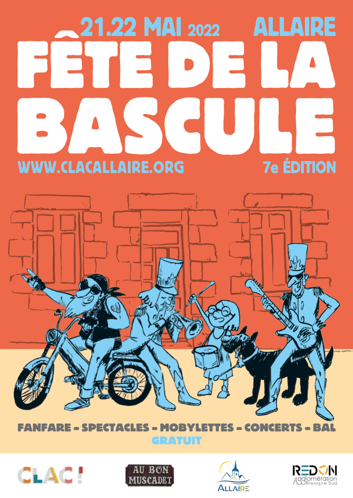 affiche de la fête de la Bascule